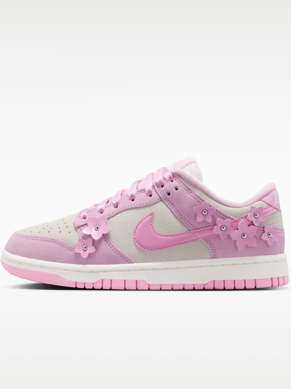 💗 NIKE DUNK LOW FLOWERS PINK 🌸